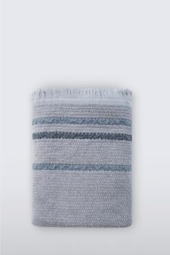 İrya Integra %100 Pamuk Yüz Havlusu Mavi 50x90