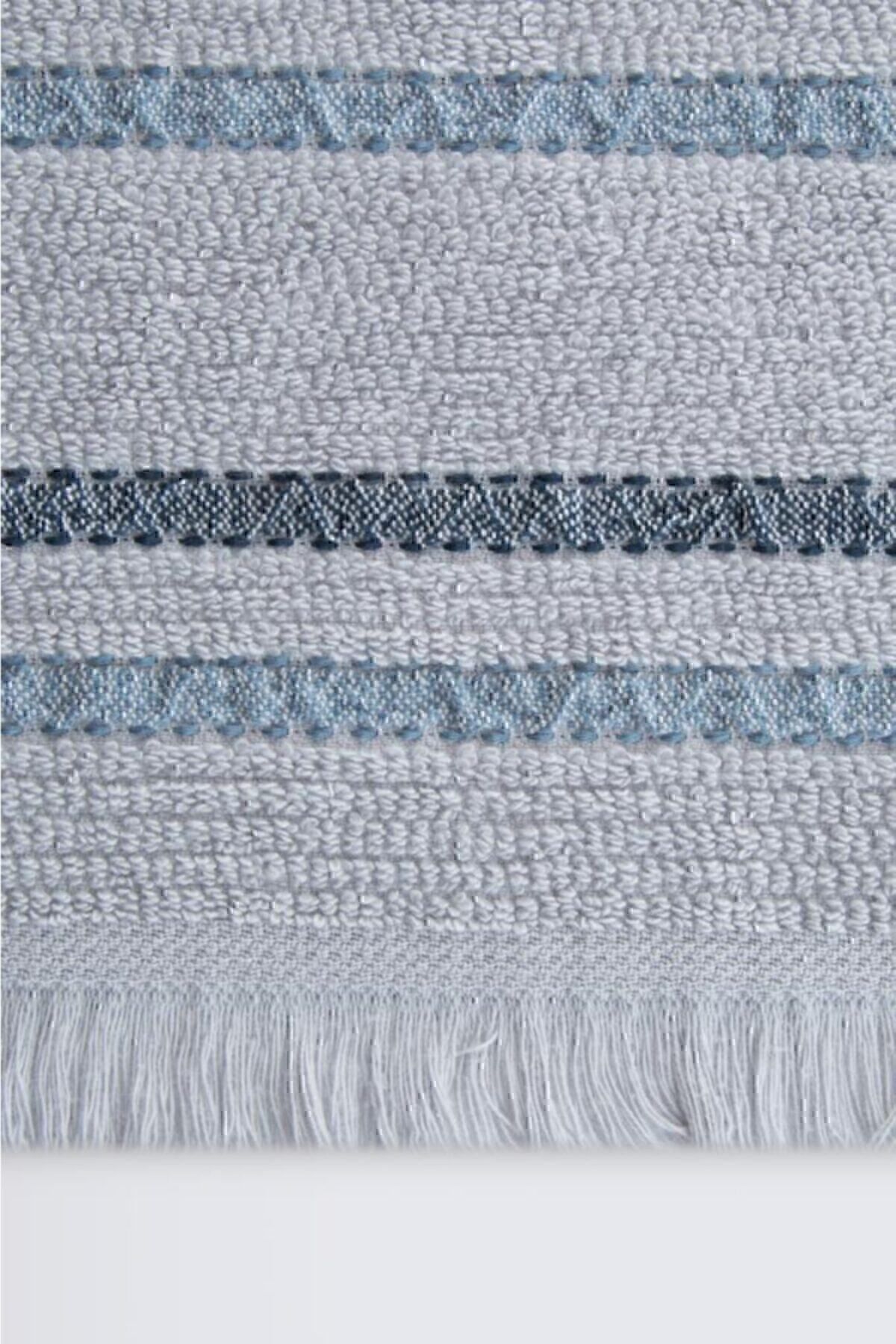 İrya Integra %100 Pamuk Yüz Havlusu Mavi 50x90 - Görsel 3