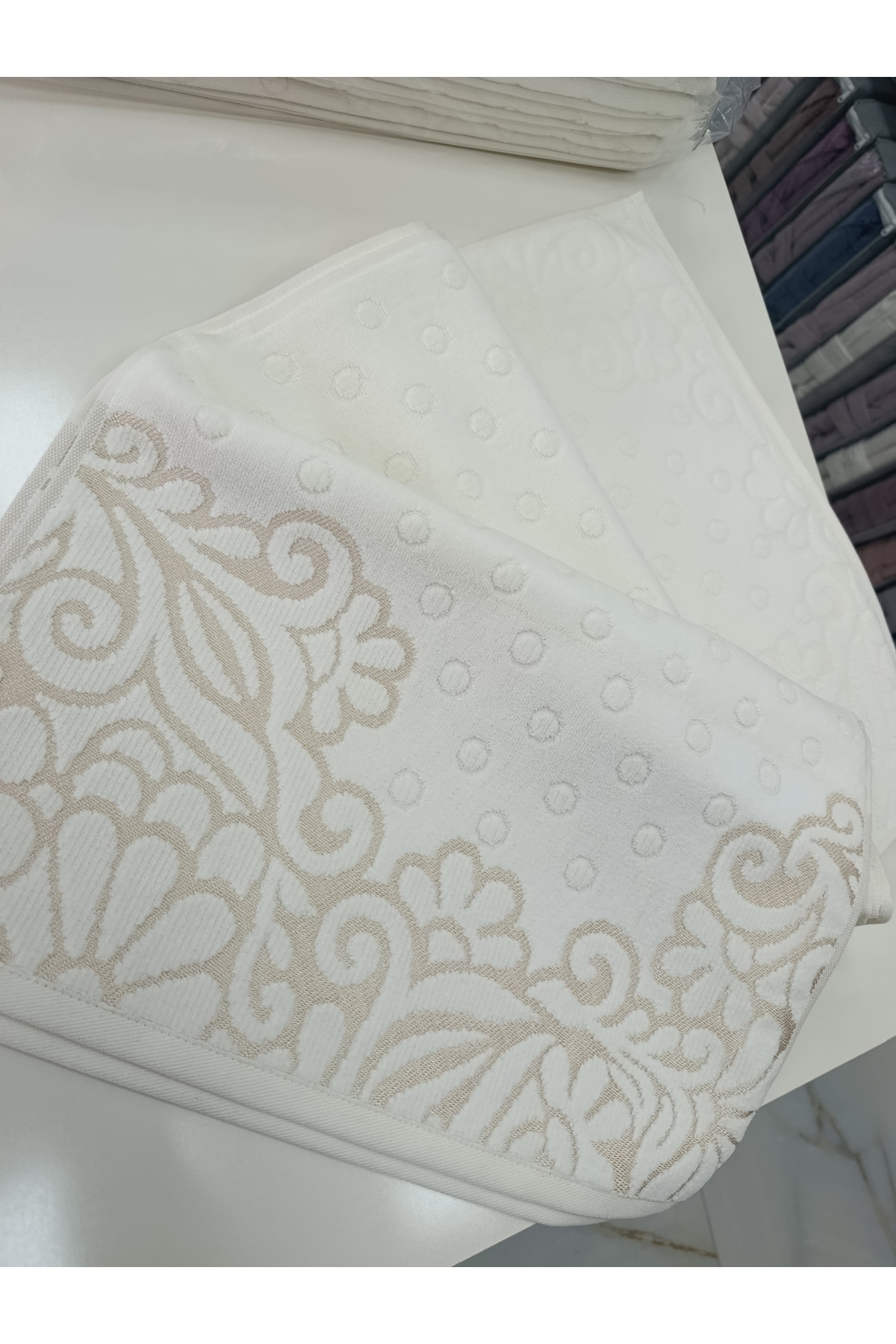 SARRA HOME SARRA KADİFE EL YÜZ HAVLUSU - Görsel 2