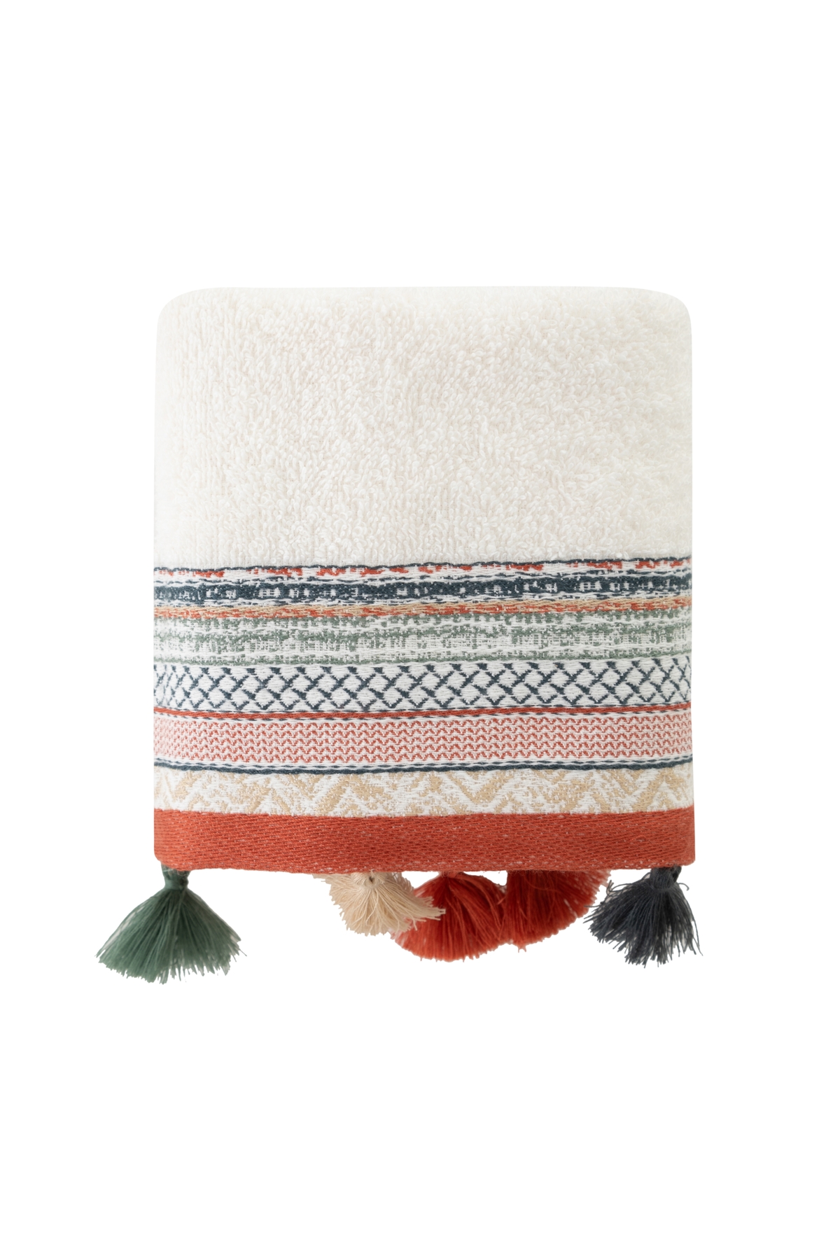 Mudo Concept LISA KREM PÜSKÜLLÜ EL HAVLUSU 30X50 - Görsel 2