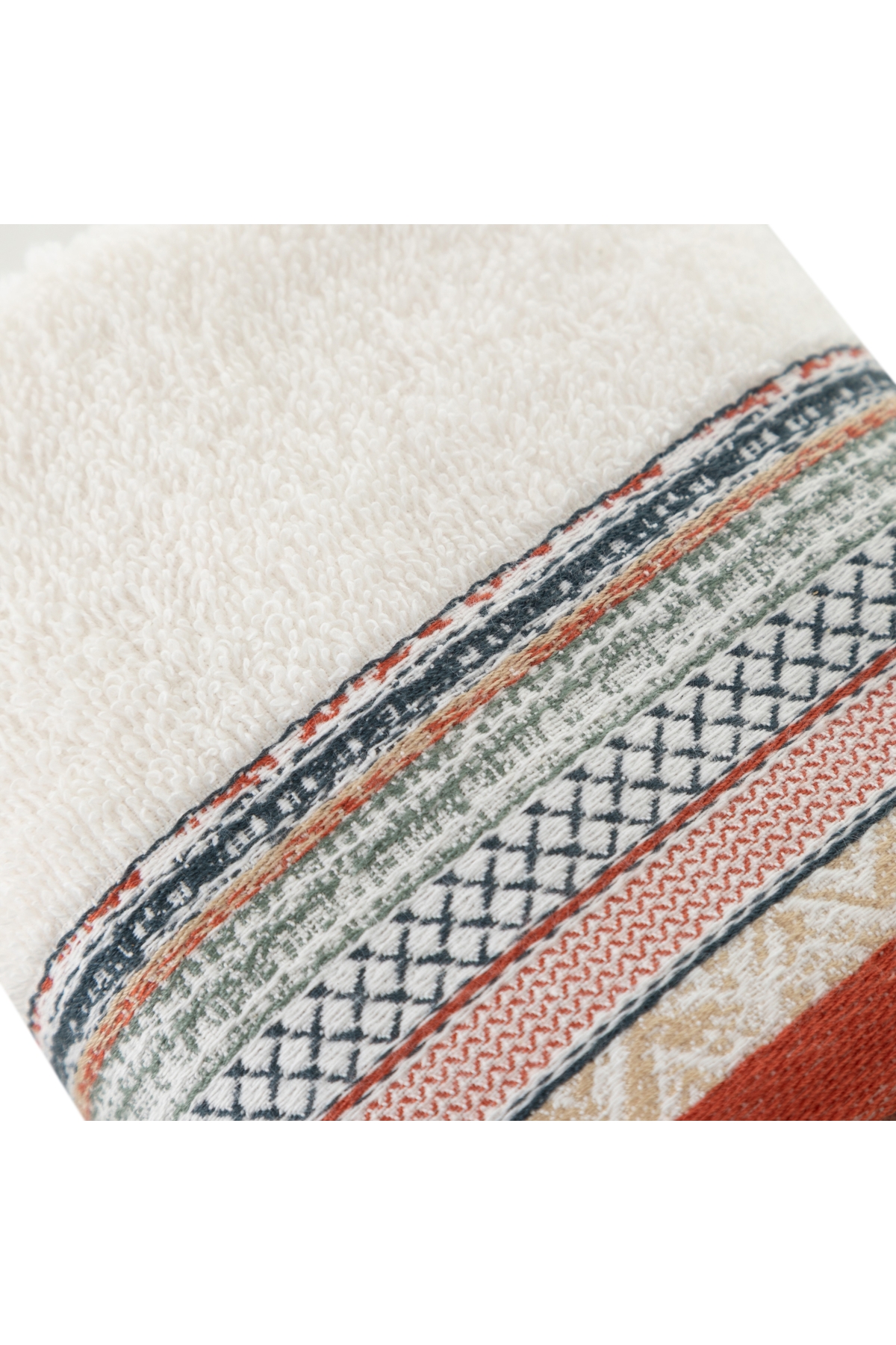 Mudo Concept LISA KREM PÜSKÜLLÜ EL HAVLUSU 30X50 - Görsel 3