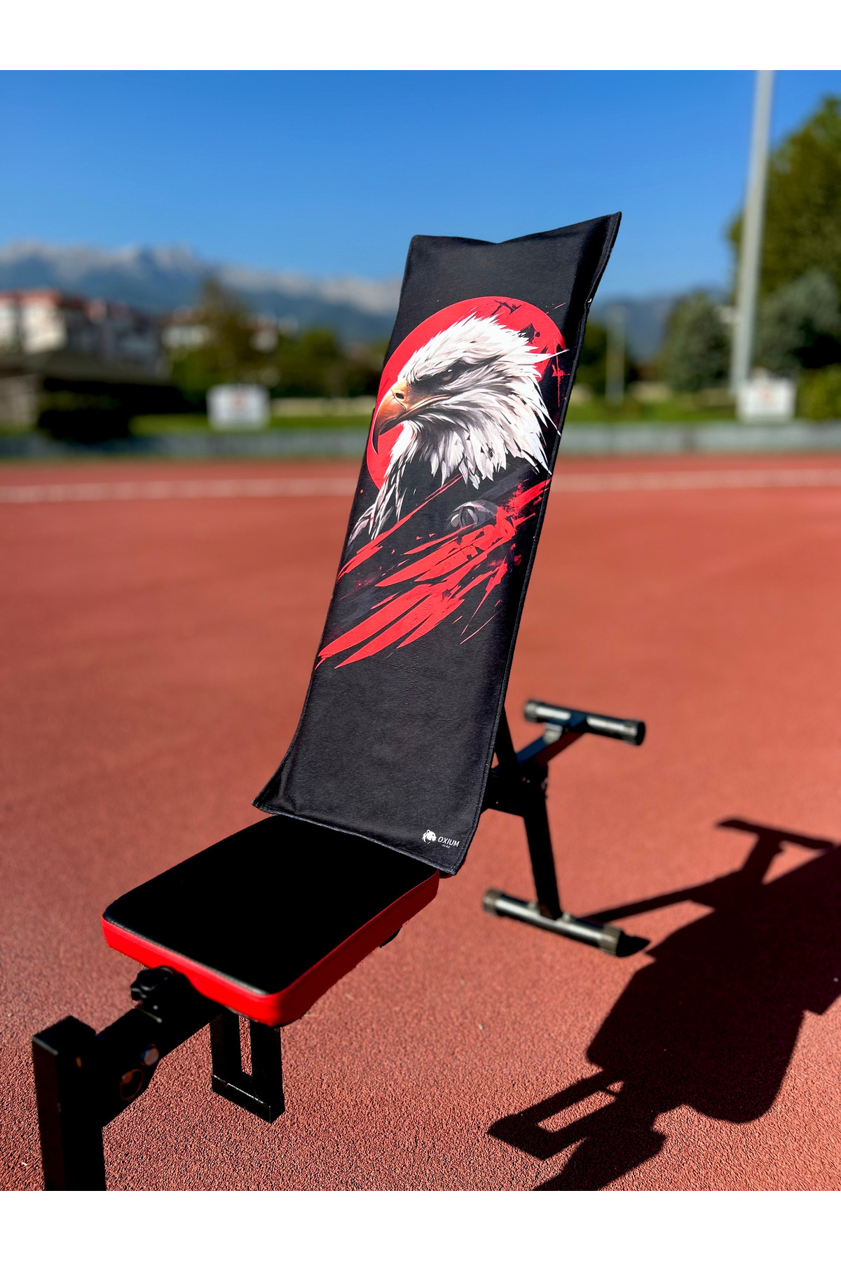 OXIUM BEAR Pamuklu Yeni Nesil Fitness Spor Havlusu - Dijital Baskılı - Hızlı Kuruyan Mikrofiber |YIRTICI KARTAL - Görsel 2