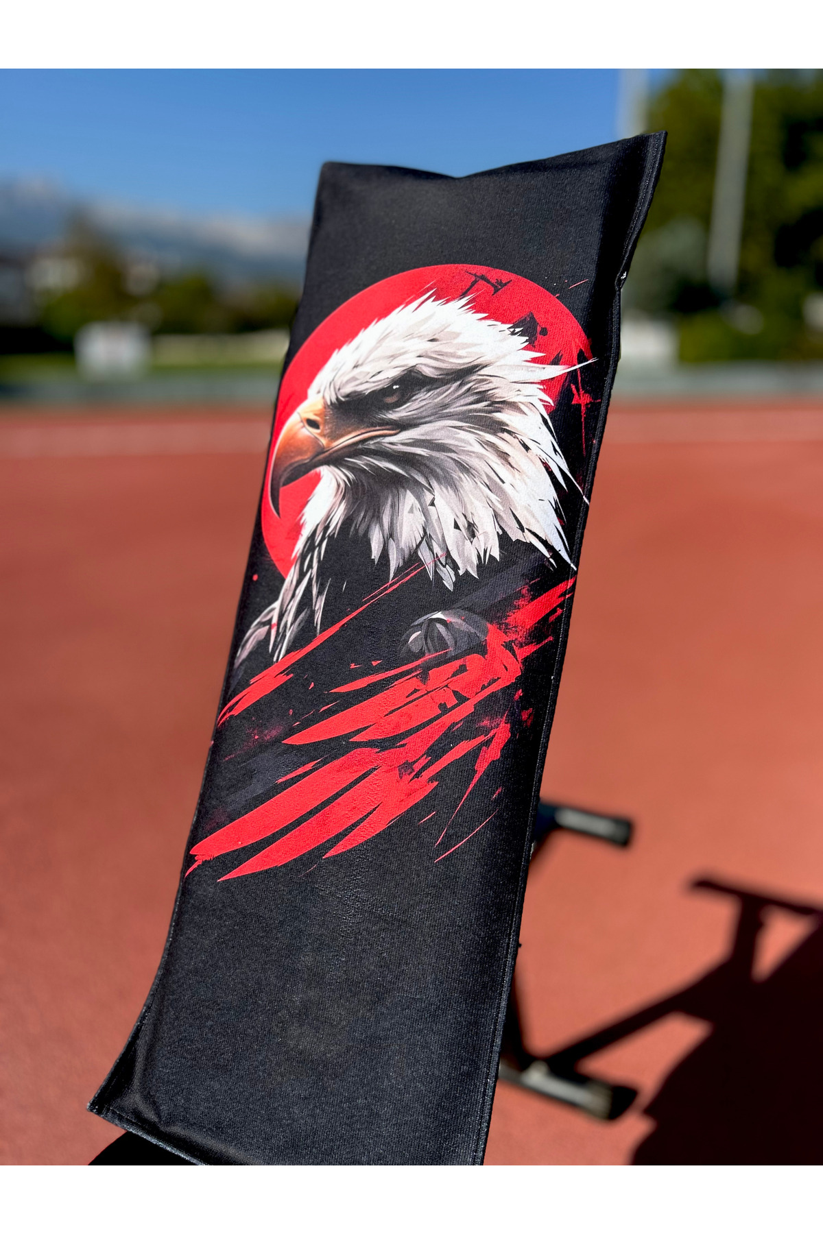 OXIUM BEAR Pamuklu Yeni Nesil Fitness Spor Havlusu - Dijital Baskılı - Hızlı Kuruyan Mikrofiber |YIRTICI KARTAL - Görsel 3