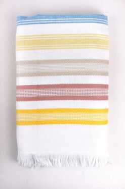 Taka Fabrics Peştamal Plaj Ve Ev Havlusu % 100 Pamuk 75x150cm 8658 V1