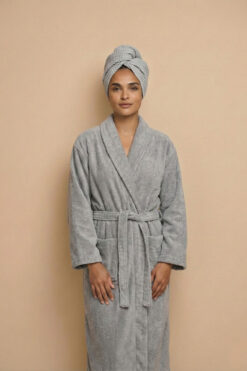 Salvia Dione %100 Pamuk Pike Saç Bonesi Düğmeli Pratik Saç Kurulama Bakım Spa Ve Yüz Yıkama Bonesi