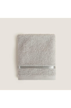 Chakra Chıc %100 Pamuk El Havlusu 30x40 cm Gri