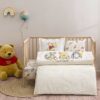 Taç Taç Lisanslı Disney Winnie The Pooh Happy Baby Pamuk Bebek Nevresim Takımı