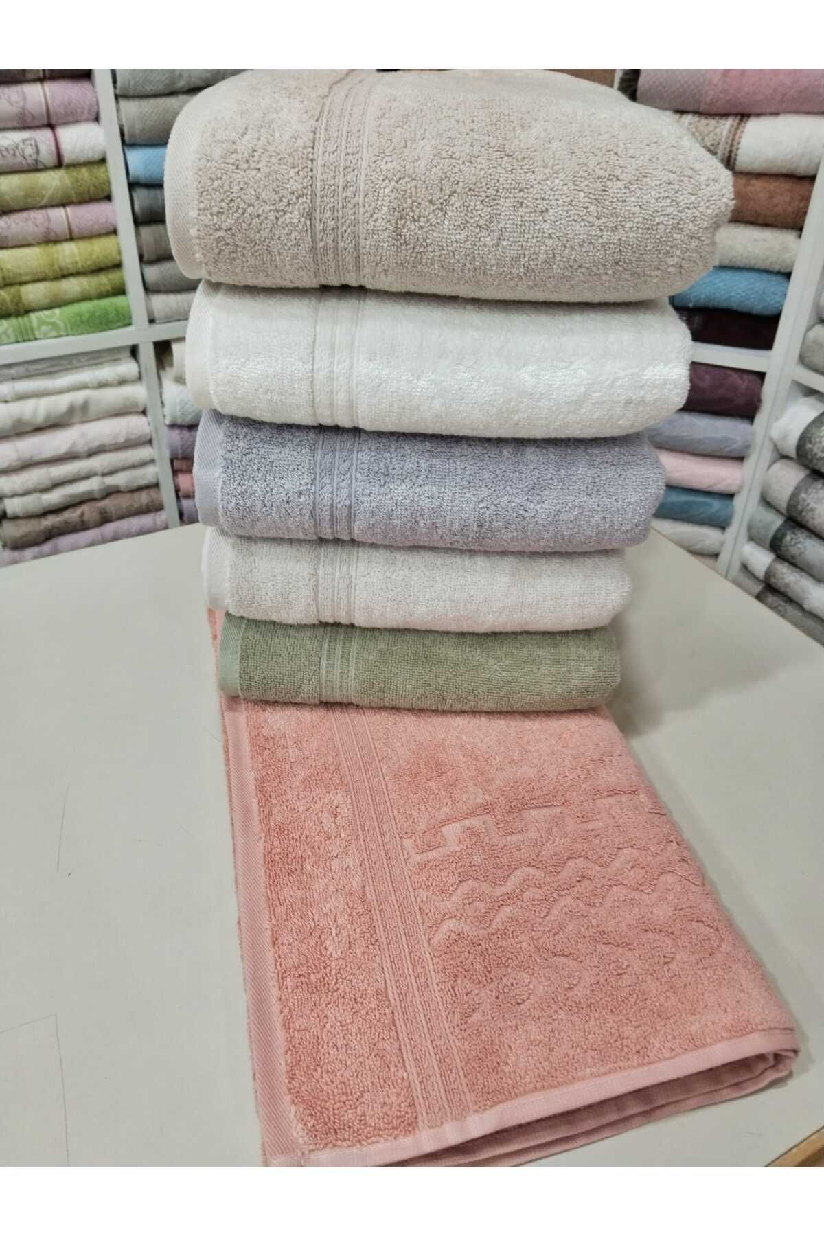 Nurpak Etnik El Havlu Seti 6 Adet 50x90 cm %100 Pamuk özel seri Saf pamuk - Görsel 3