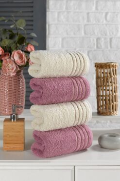 Casnack Diana Havlu Seti 4'lü 800gr. 50x90cm