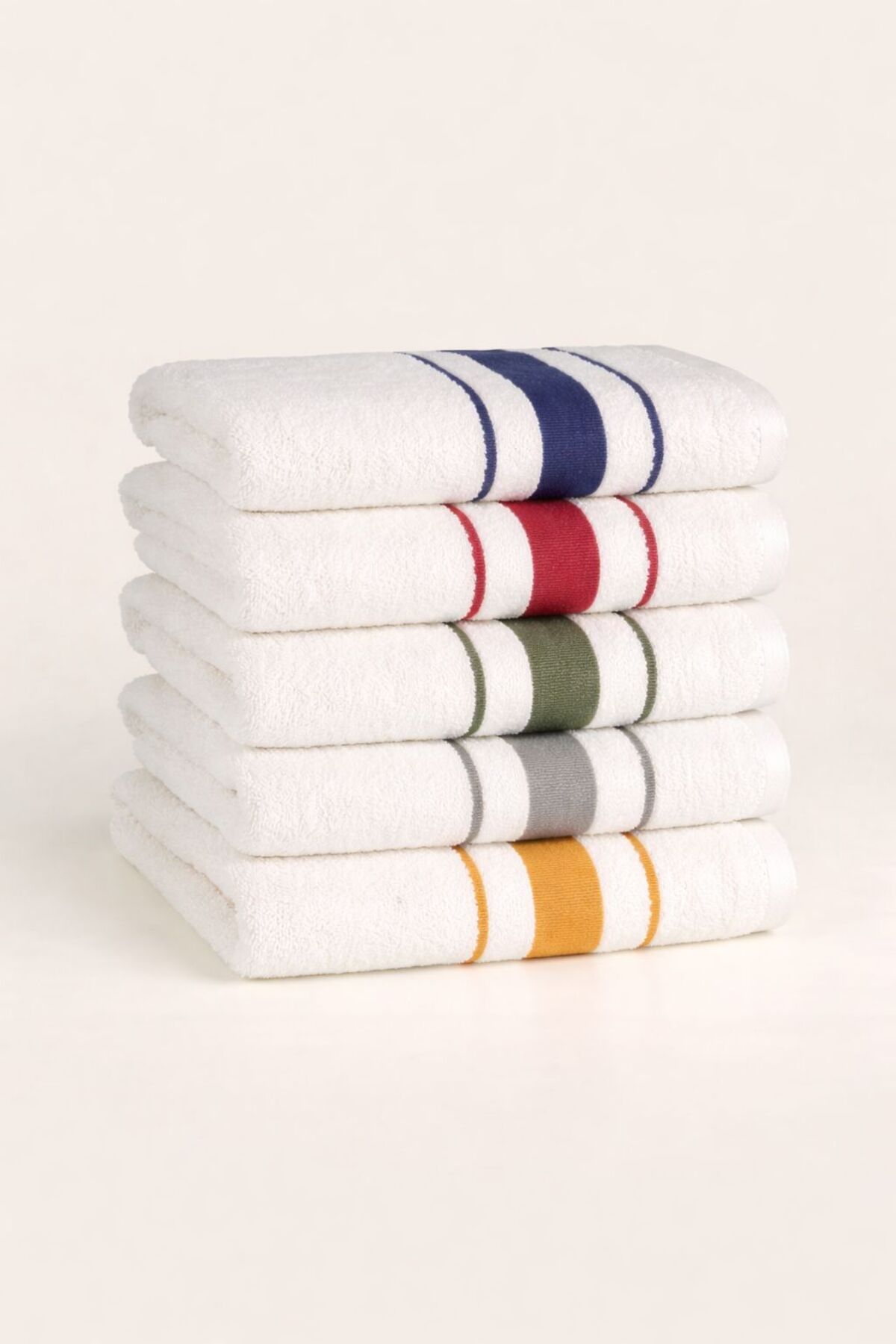 HilyMily Azulor 5'li 50x90 cm El&Yüz Havlu Seti | 450 gr/m2