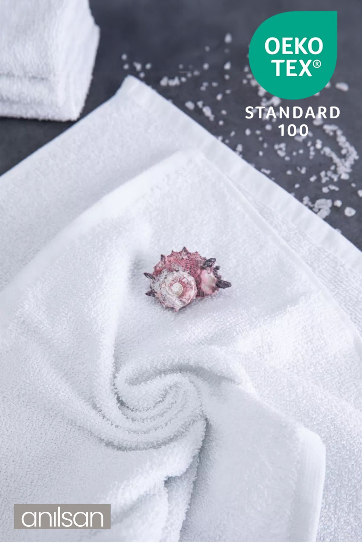 Anılsan 10'lu Büyük Banyo Havlusu - 90x150 Cm, 650gr, %100pamuk, Spa Ve Otel Havlusu - Görsel 3