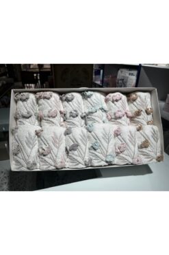 VELLON HOME FST. QUENN BAMBOO 12 Lİ ANALI KIZLI HAVLU SET