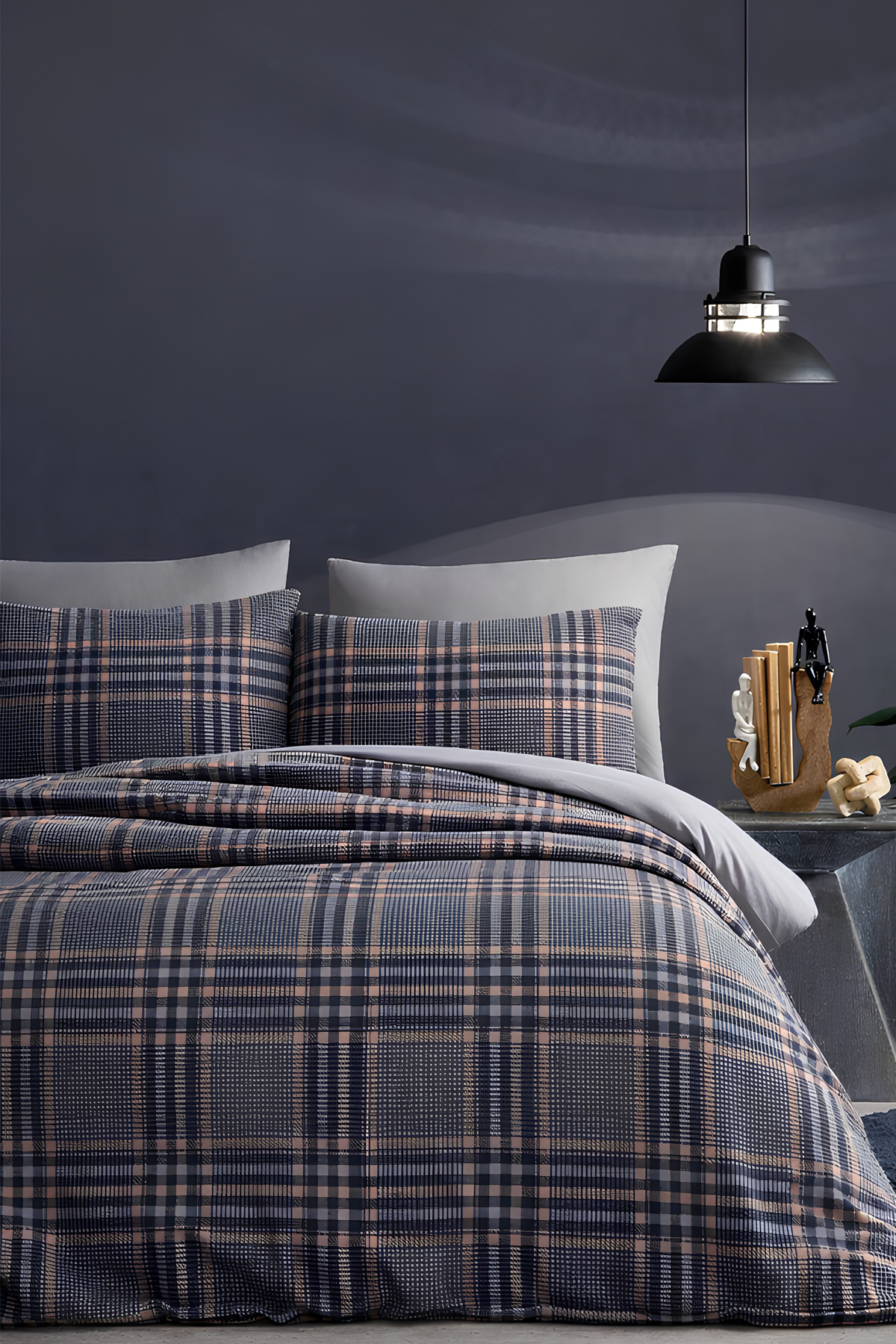 İQON Lastikli Çarşaflı Nevresim Takımı Tek Kişilik Scandinavian - Görsel 2