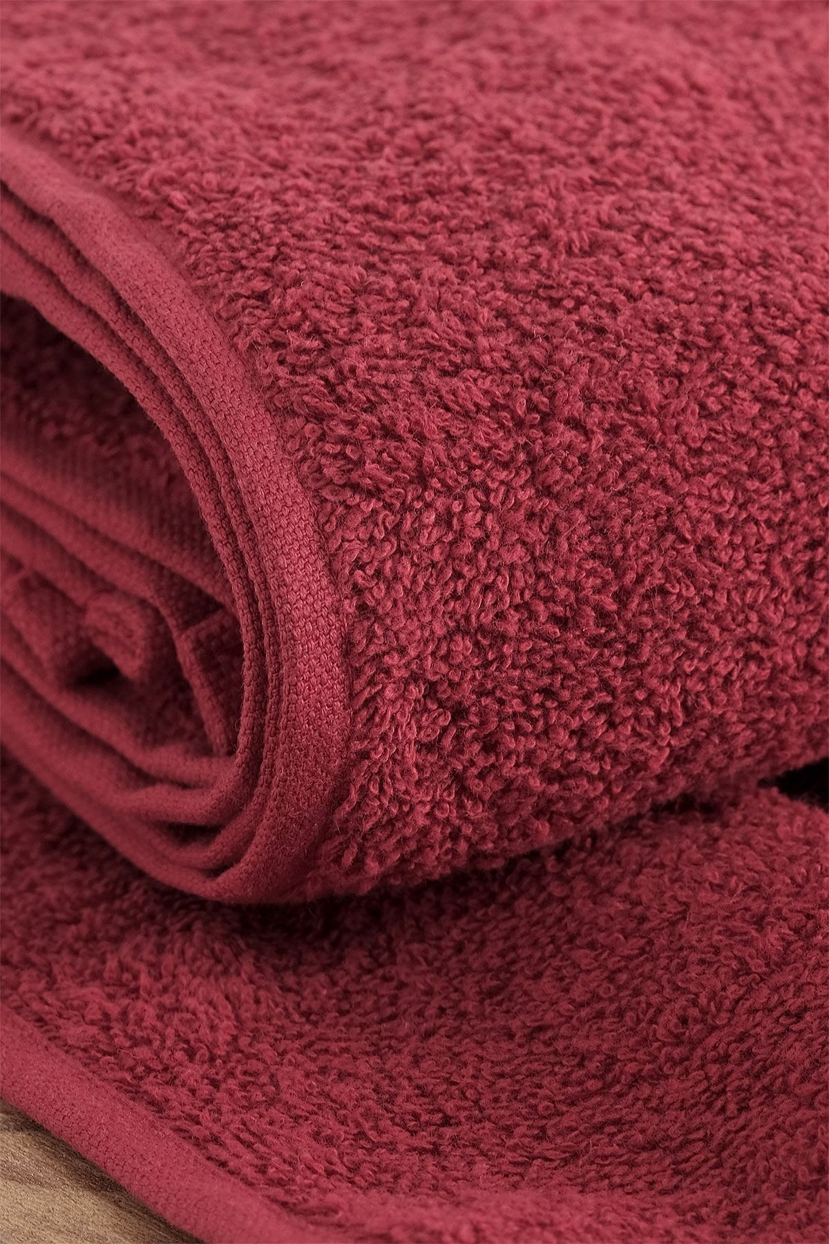 MODELHOME %100 Pamuk Koyu Renkli (bordo) 200 Gr 2'li El, Yüz Ve Baş Havlusu