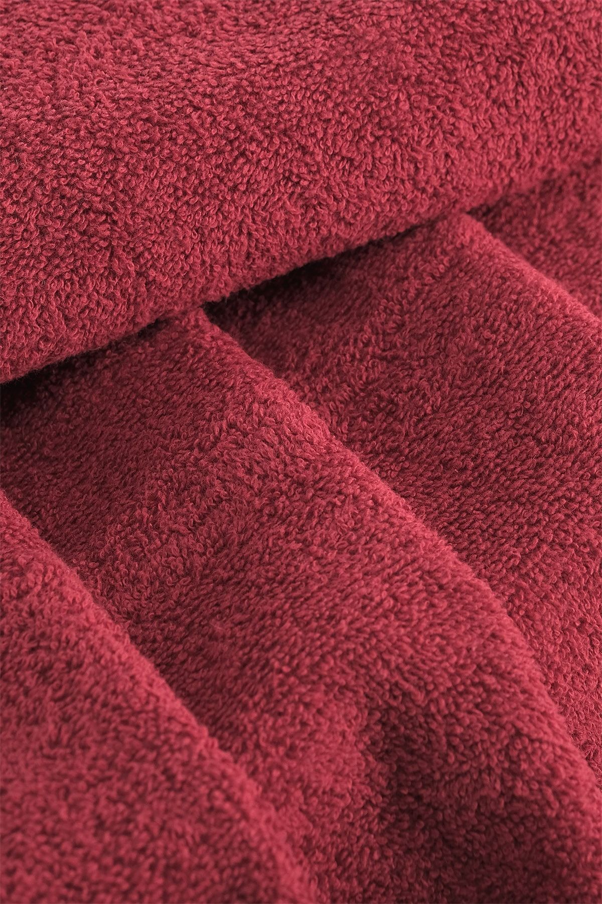 MODELHOME %100 Pamuk Koyu Renkli (bordo) 200 Gr 2'li El, Yüz Ve Baş Havlusu - Görsel 2