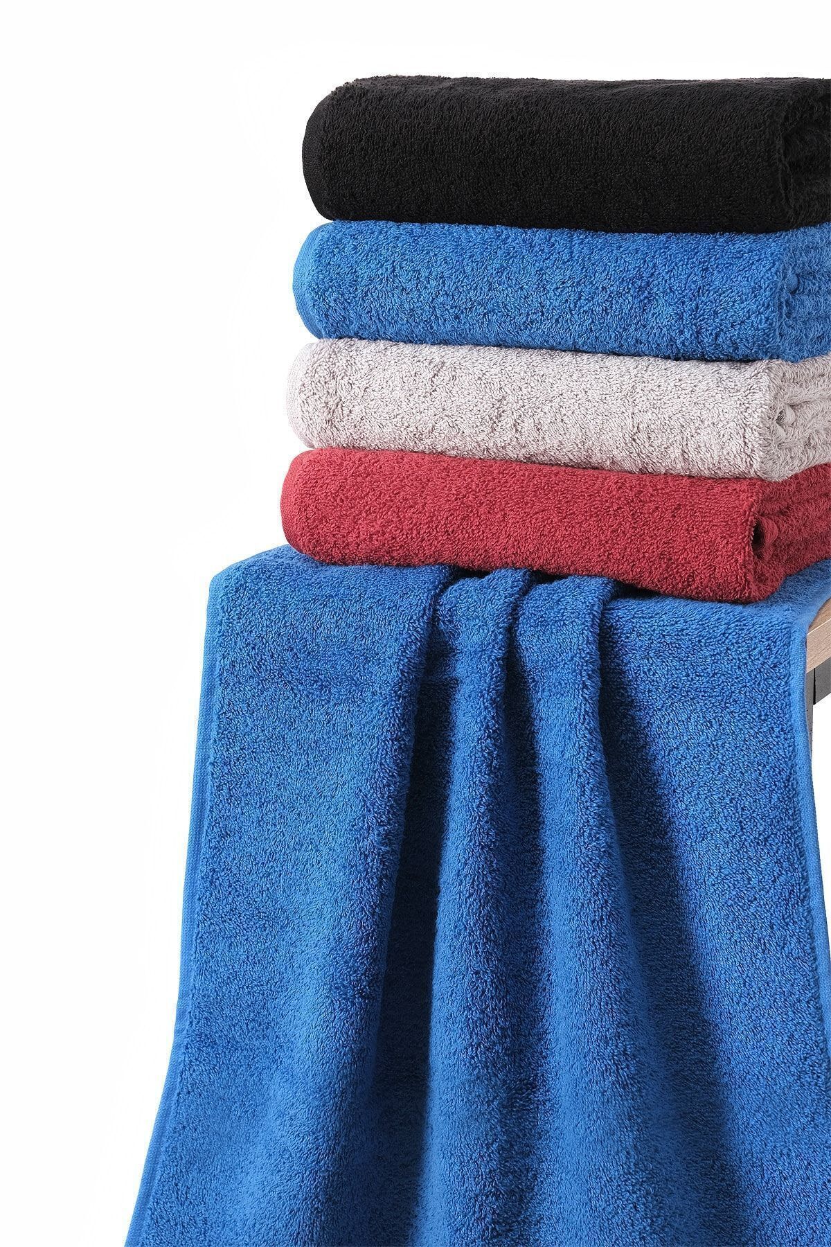 MODELHOME %100 Pamuk Koyu Renkli (bordo) 200 Gr 2'li El, Yüz Ve Baş Havlusu - Görsel 3