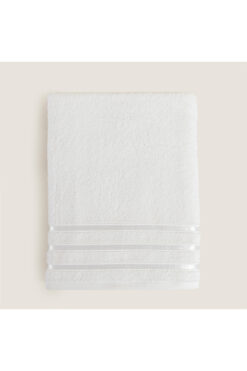 Chakra Chıc %100 Pamuk Banyo Havlusu 70x140 cm Beyaz