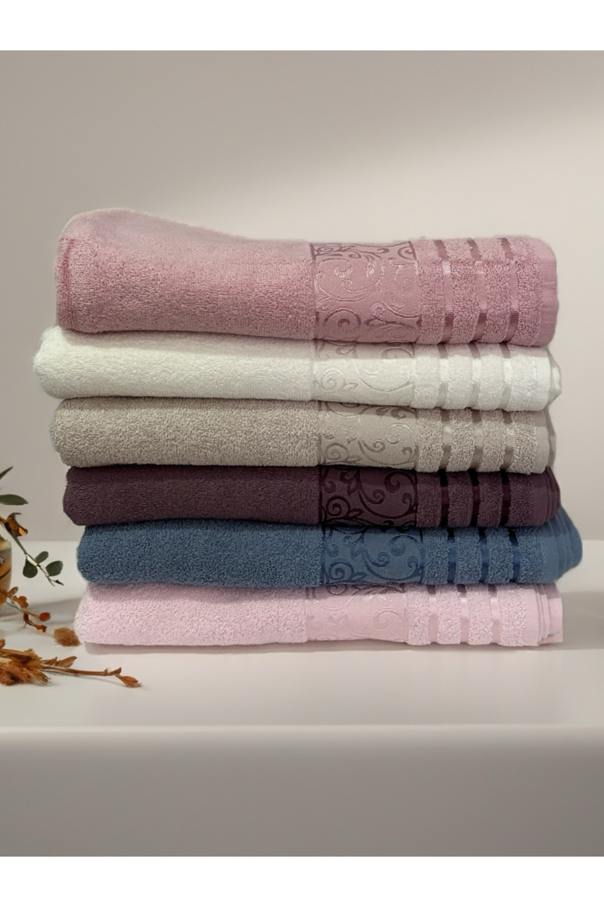 Nurpak 90x150 Deren Jakarlı Banyo Havlusu - Görsel 3