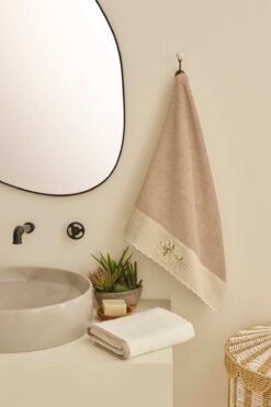 Kaşmir Home Lina 2'li Yüz Havlusu Set Offwhite