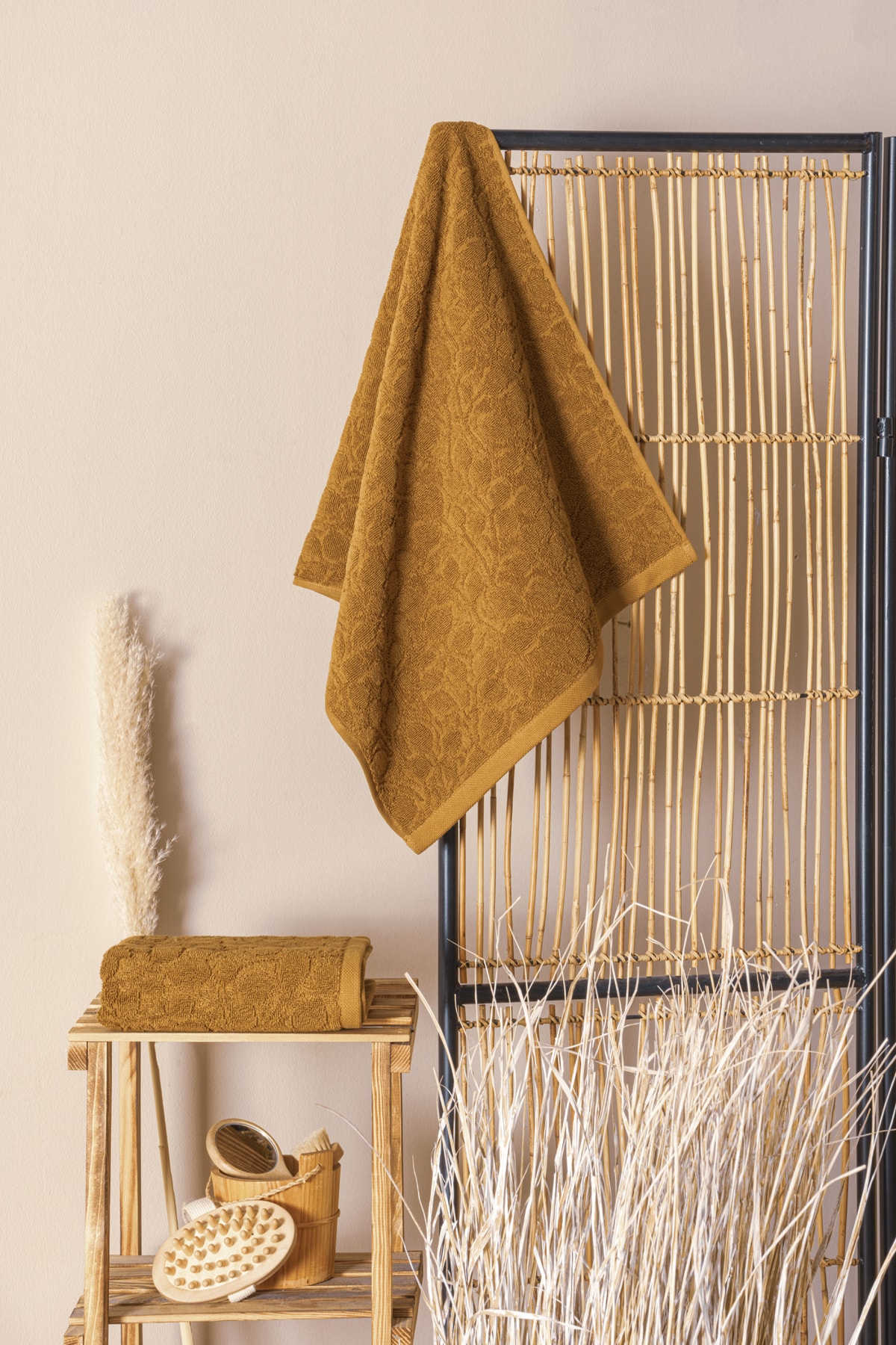 ARACHNE Ivy | Tekli | 50x90cm | 100% Pamuk | Premium Havlu | Özel Bez Çantası Hediyelidir | - Görsel 2