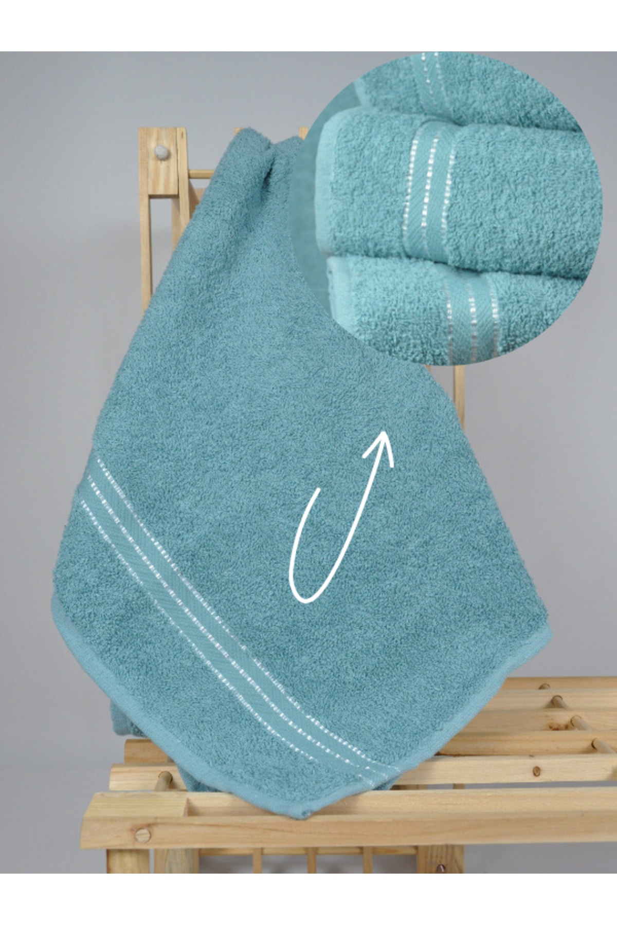 Şelale Dilany 4 Adet Yumuşak Su Emici Pamuklu 50x90 El/yüz Havlu Seti - Görsel 2