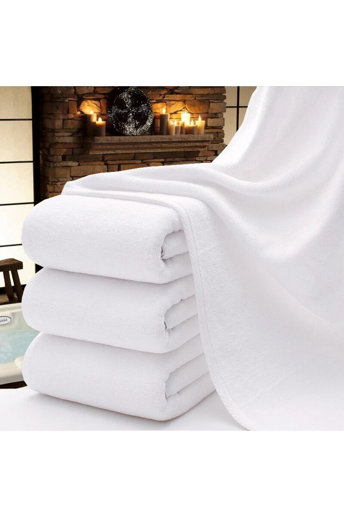 AYHANHOME 4 Adet Spor & Kuaför 50x90 El Yüz Havlu Seti - Görsel 2