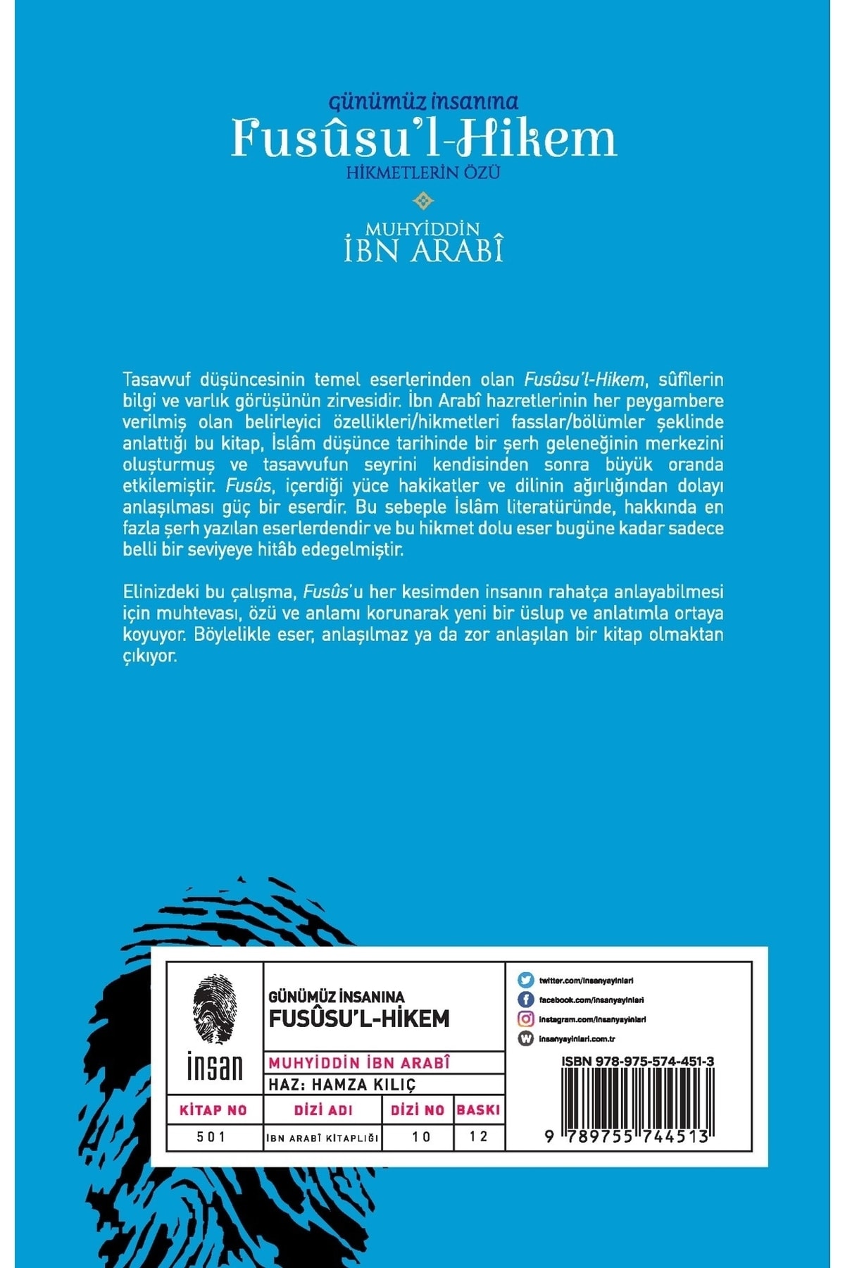 İnsan Yayınları Günümüz Insanına Fususu'l-hikem - Görsel 2