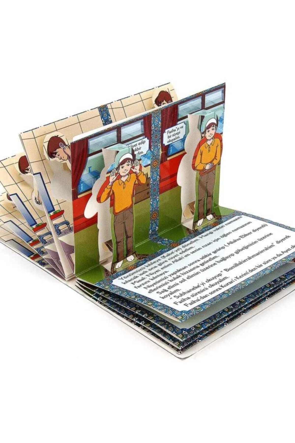 Genel Markalar 3 Boyutlu Hareketli Sure Dua Namaz İbadet Kitabı - Görsel 2