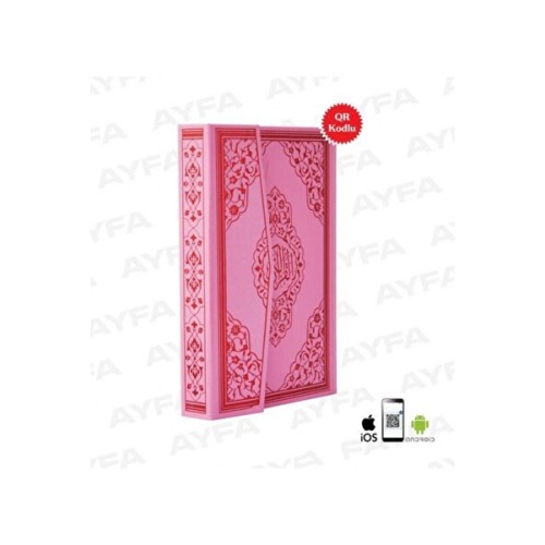 Ayfa Basın Yayın Ayfa Basın Yayın Kuranı Kerim Bilgisayar Hatlı Rahle Boy 2 Renk Mühürlü Pembe