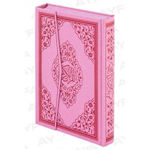 Ayfa Basın Yayın Kuranı Kerim Bilgisayar Hatlı Pembe Renkli Orta Boy