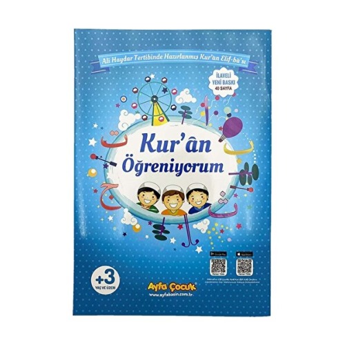 Ayfa Basın Yayın Kuran Öğreniyorum Elif Ba Mavi