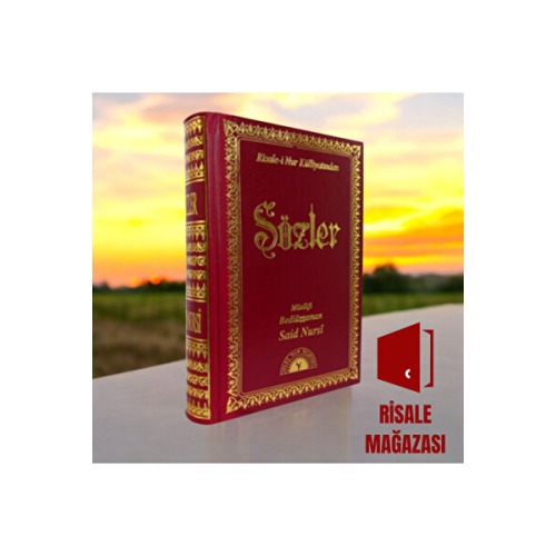 RİSALE Sözler - Risale-i Nur Külliyatı Orta Boy Vinleks Cilt Risalei Nur Seti Bediüzzaman Said Nursi - Kuranı Kerim Tefsiri
