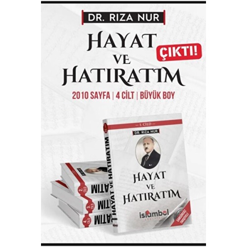 Küresel Kitap Hayat ve Hatıratım 4 Cilt Takım