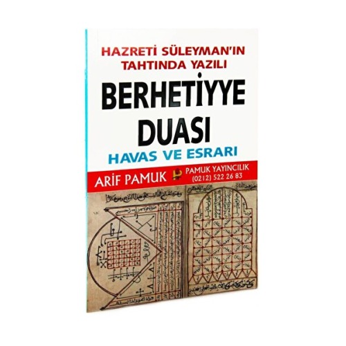 Pamuk Yayıncılık Berhetiyye Duası Havas Ve Esrarı