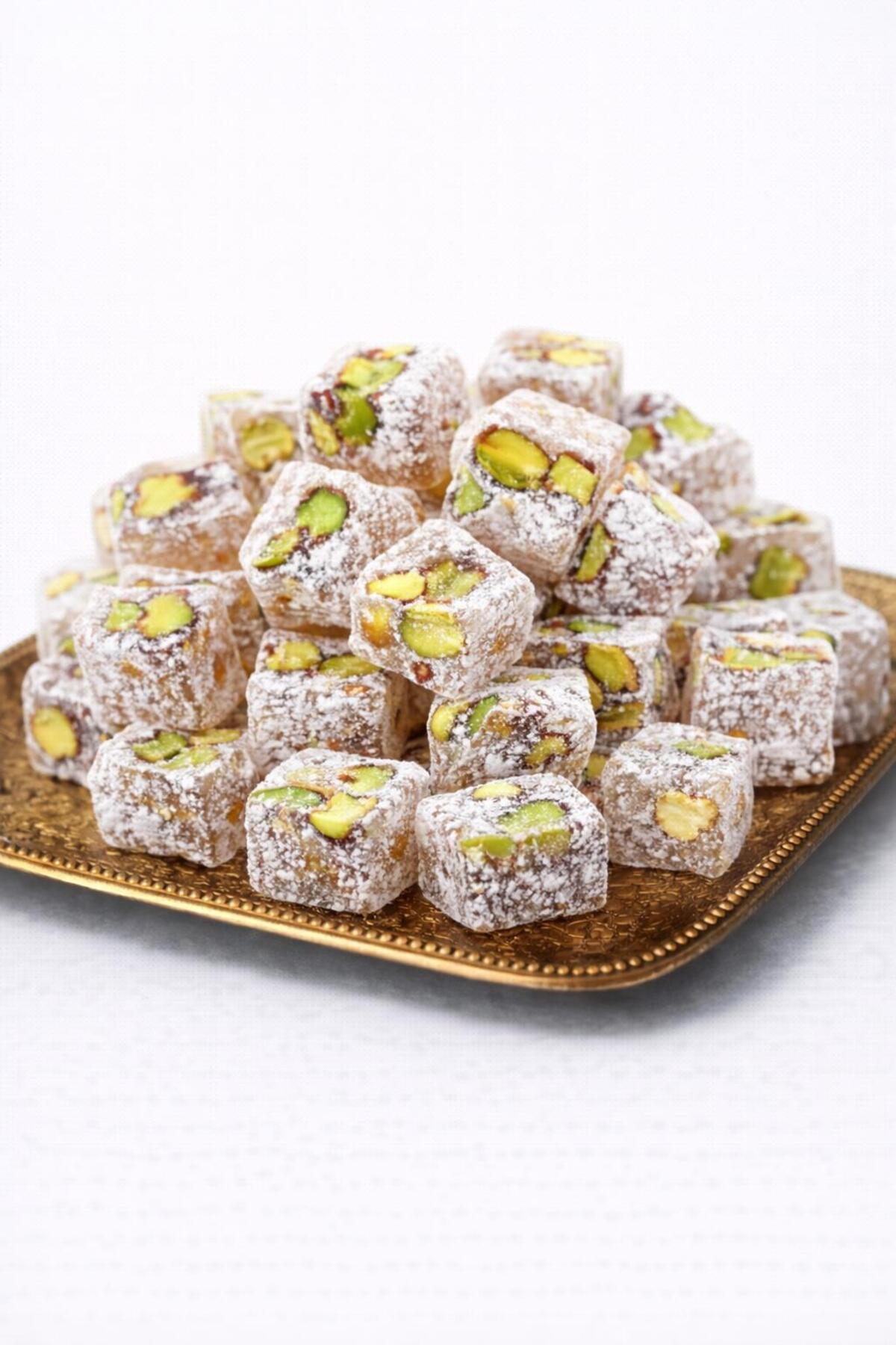 ARTUKBEY Çifte Kavrulmuş Hindistan Cevizli Fıstıklı Lokum 250 Gr