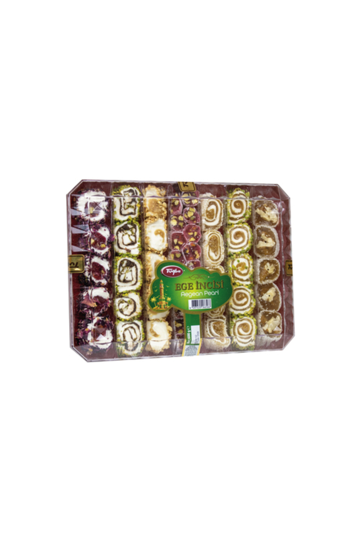 Tuğba Kuruyemiş Ege Incisi 600 Gr(TURKİSH DELİGHT)