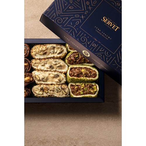 Servet Karışık Sarma Lokum 500 gr