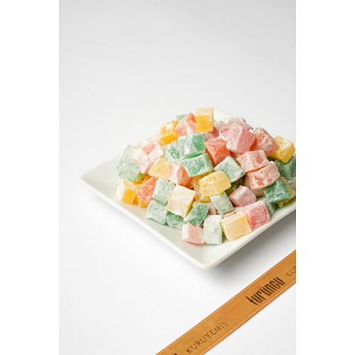 Turuncu Kuruyemiş Meyveli Kuş Lokumu 250 gr
