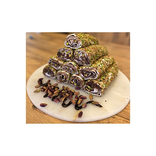 LokArt Lok-Art | Mega Fıstıklı Sarma Lokum | 500 Gr