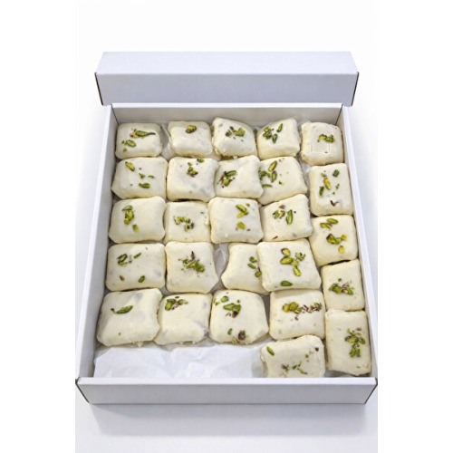 Darende Kayısı Dünyası Çikolata Kaplı Beyaz Bohça Lokum 500 gr - Darende'nin Özel Lezzeti
