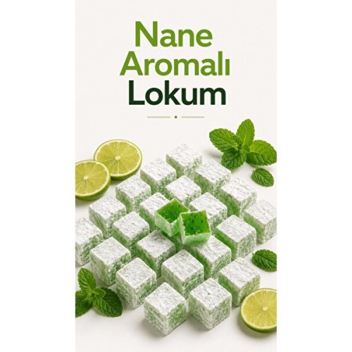 Şener Nane Aromalı Lokum 250 Gr