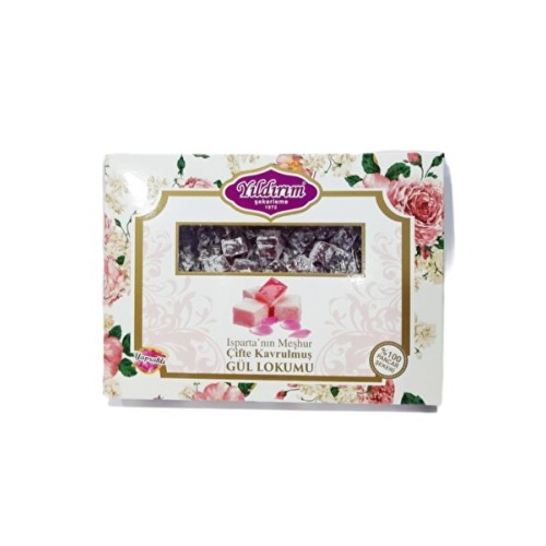 Yıldırım Şekerleme Çifte Kavrulmuş Gül Lokumu 450 G