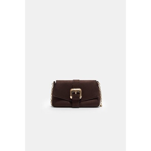 Stradivarius Asimetrik tokalı çapraz askılı çanta
