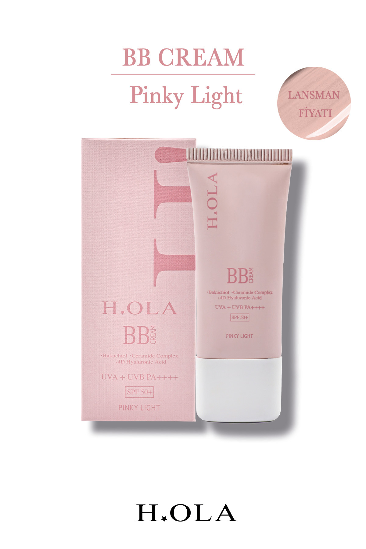 h.OLA BB KREM | SPF50+ UVA/UVB PA ++++ | Parlak&Nemli Bitiş