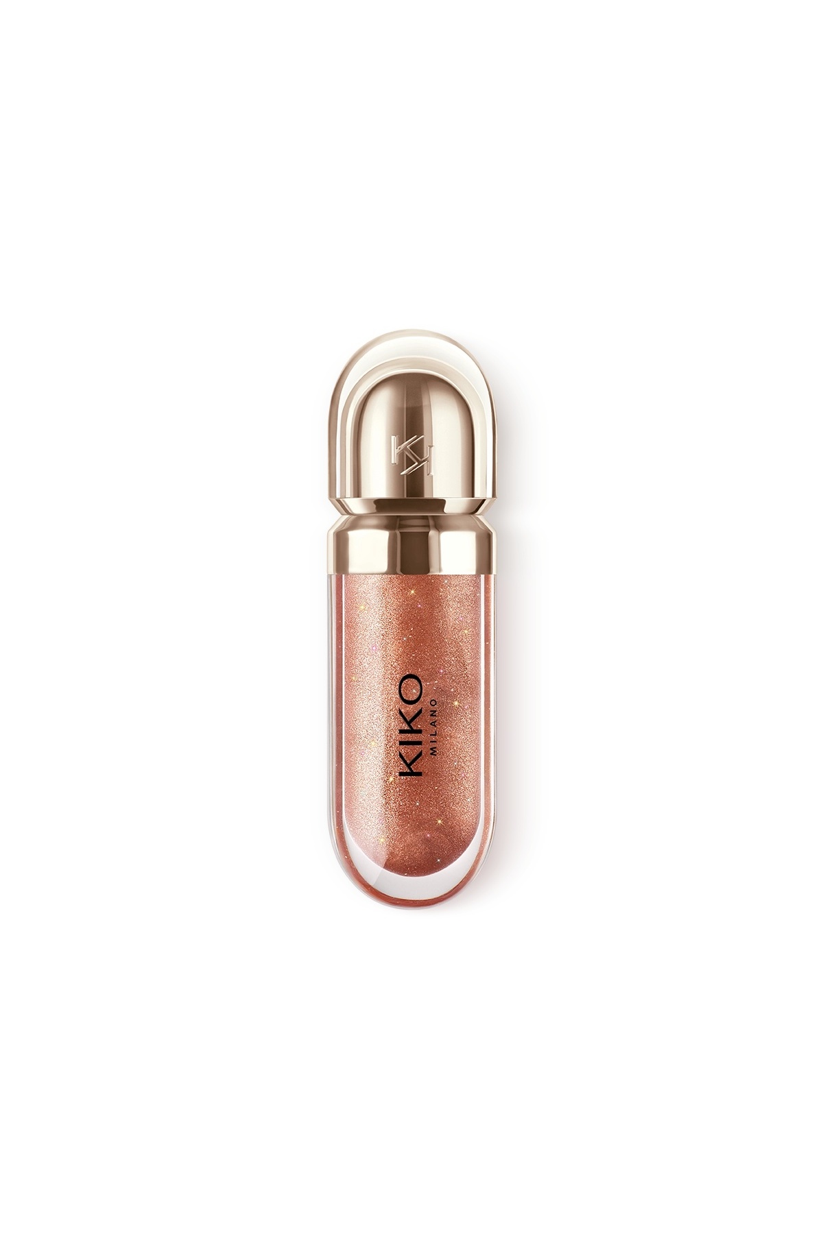 Kiko Dudak Parlatıcısı-3D Hydra Lip Gloss Limited Edition-42 Charming Copper-Besleyici ve Nemlendirici - Görsel 3