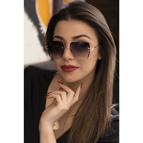 Zzla Avenas Kare Kristal Kesim Kadın Güneş Gözlüğü