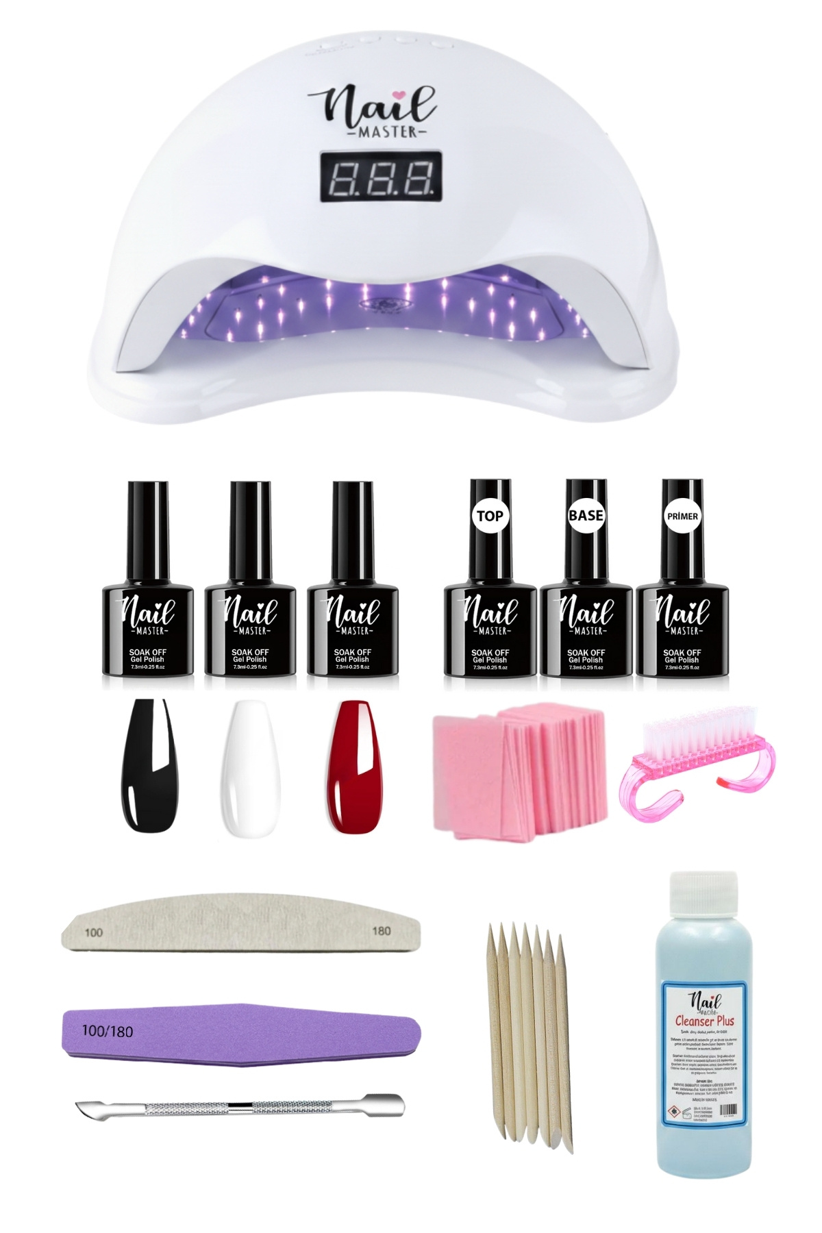 Nail Master Kalıcı Oje Seti 3 Renk