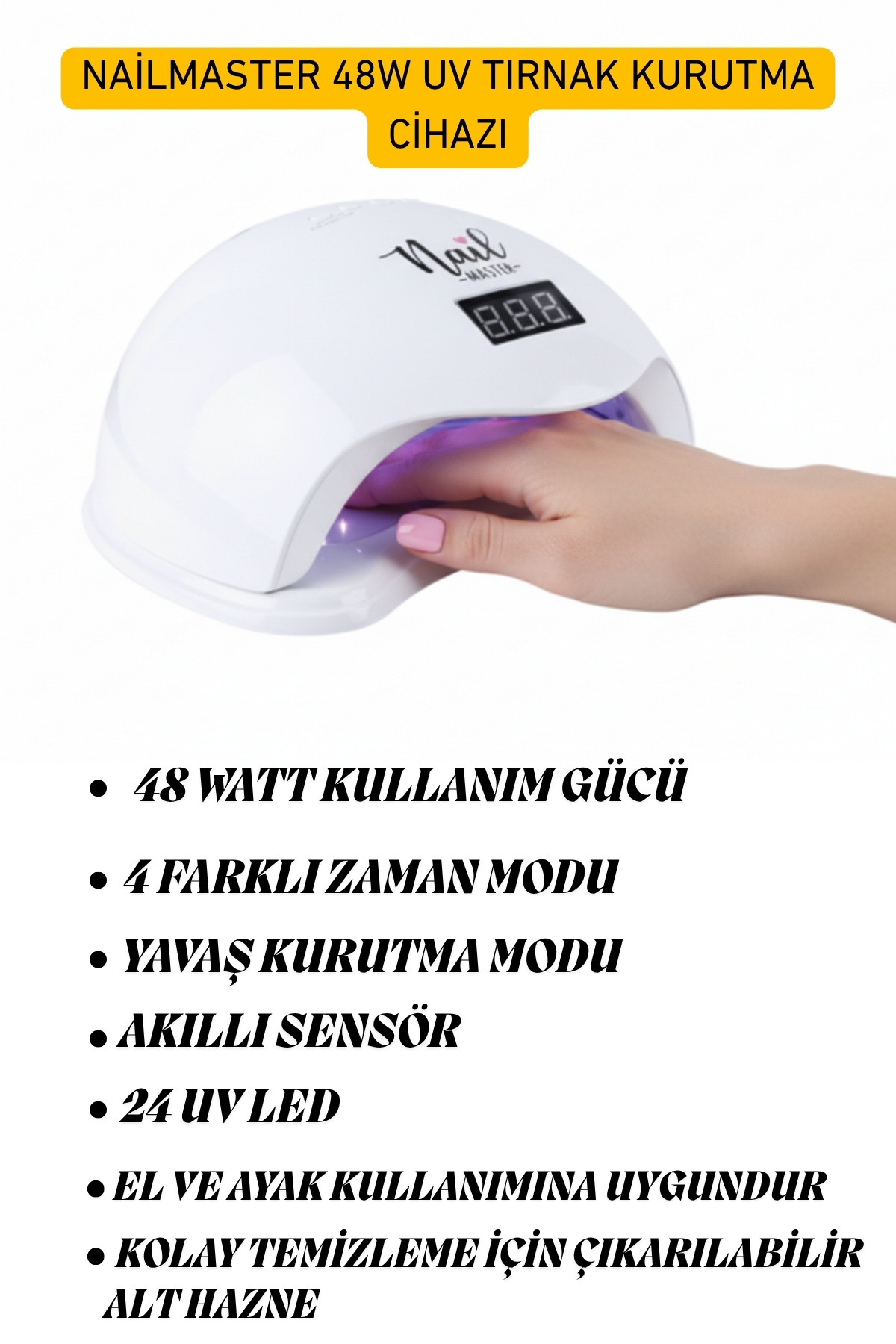 Nail Master Kalıcı Oje Seti 3 Renk - Görsel 3