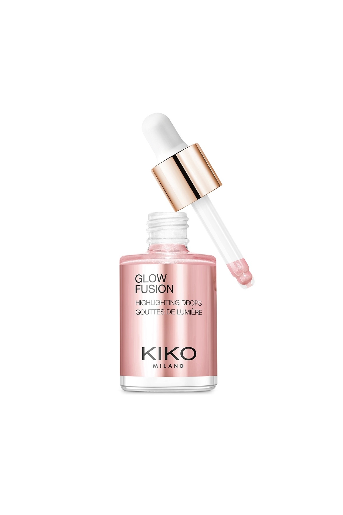 Kiko AYDINLATICI - GLOW FUSION HIGHLIGHTING DROPS 01 Platinum Rose