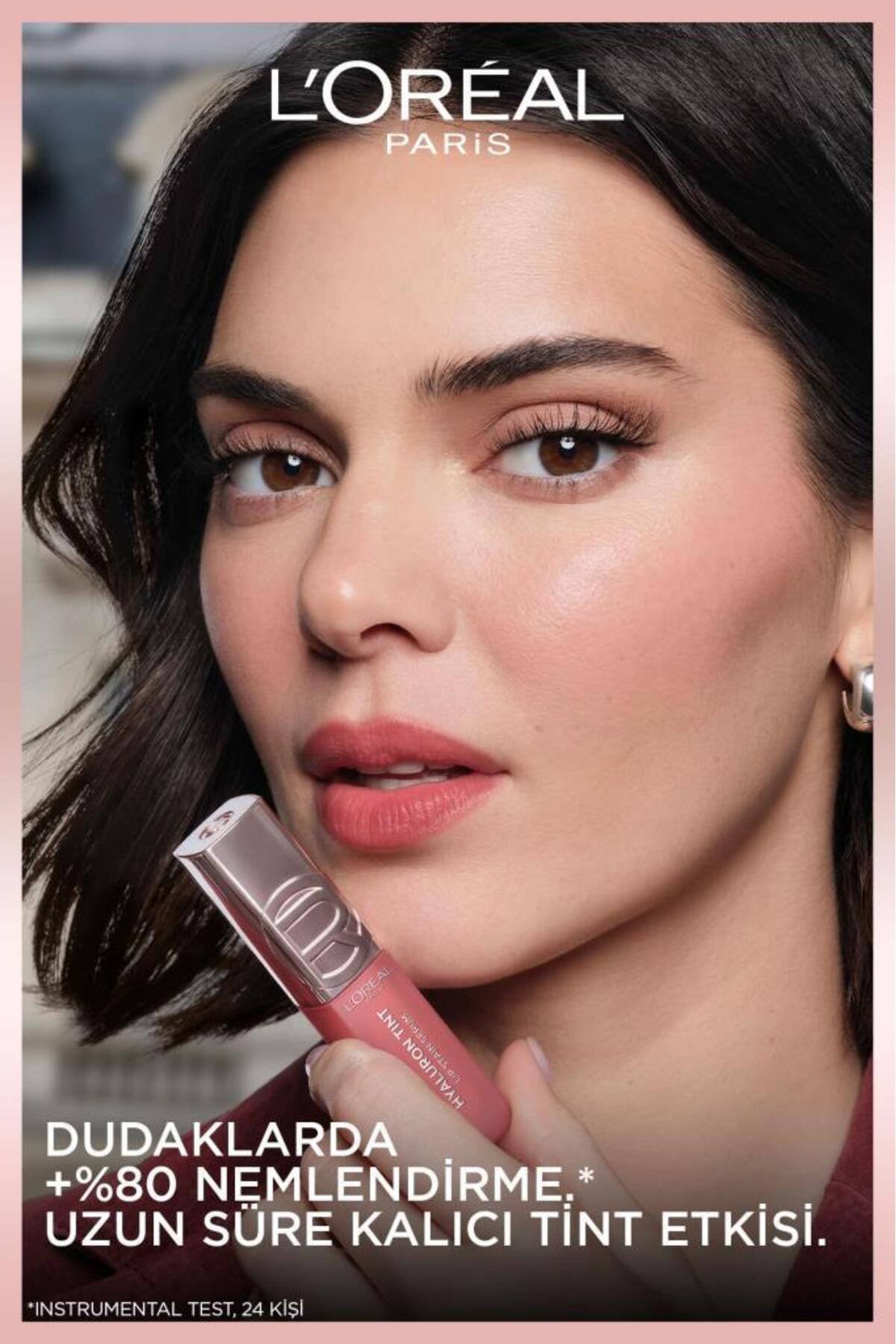 L'Oreal Paris Hyaluron Lip Tint Dudak Parlatıcı - 640 Tea Time - Görsel 3
